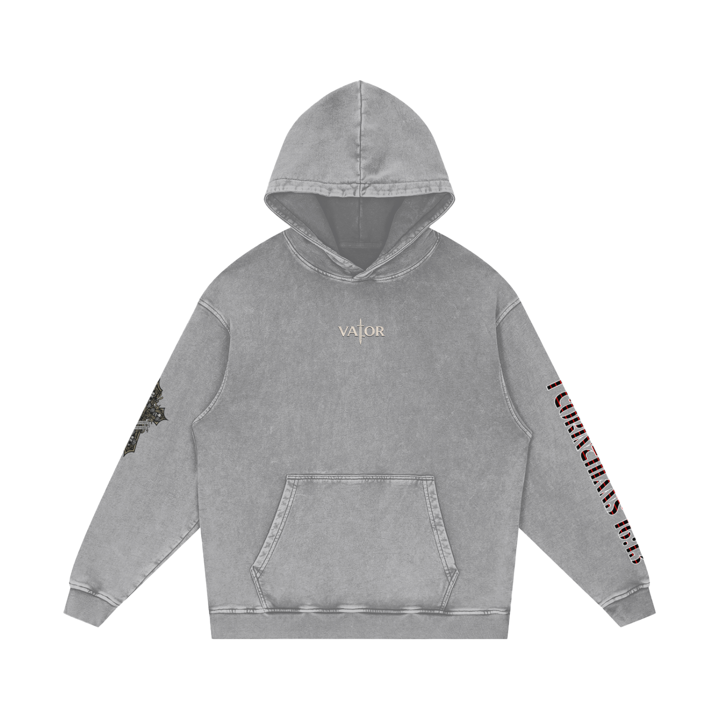 Hoodie Cross Verse Design